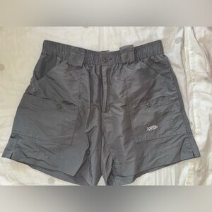 men’s grey aftco shorts